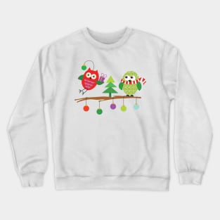 Holiday owls Crewneck Sweatshirt